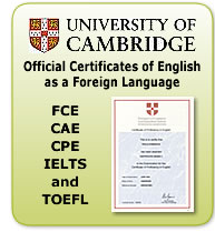 Official Certificates of English as a Foreign Language